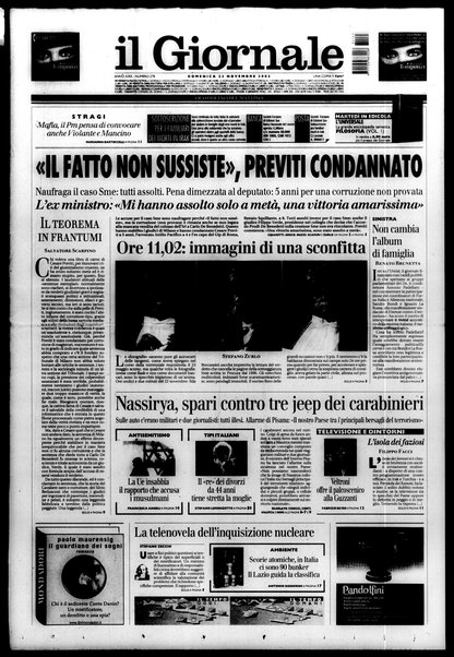 Il giornale : quotidiano del mattino